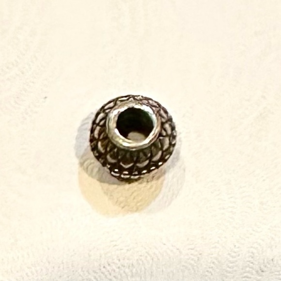 Genuine Pandora Sterling Silver 925 ALE Signed Teardrop Charm - Picture 4 of 5